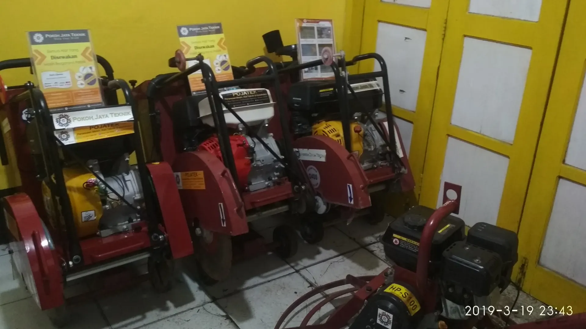 Concrete Cutter / Potong Aspal-beton (BBM Bensin)