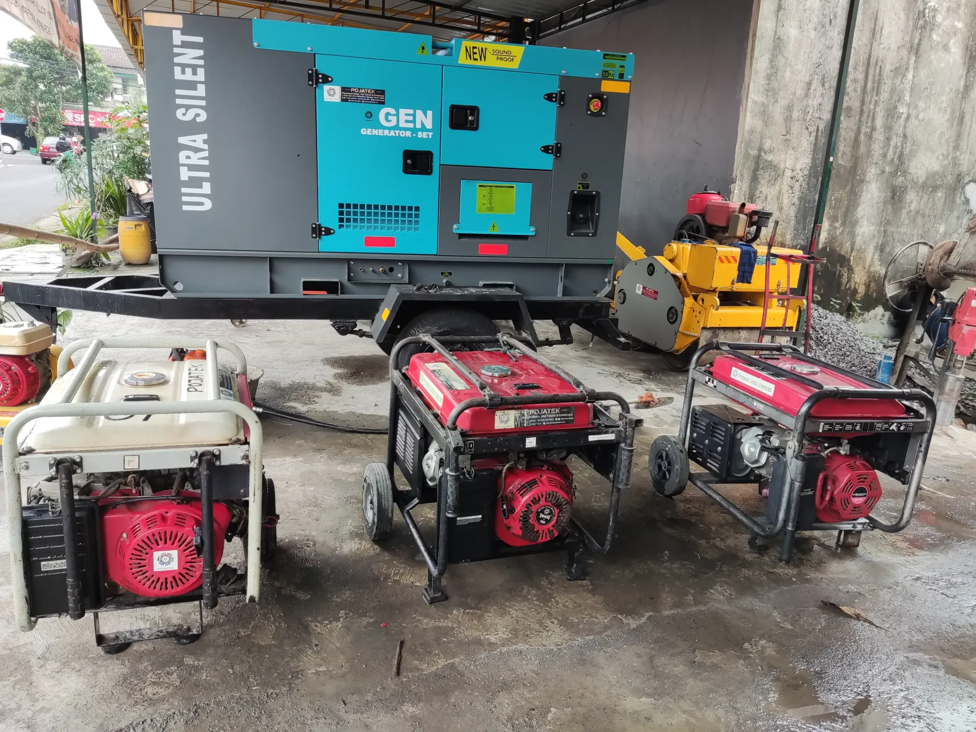Genset 4000 Watt BBM Bensin
