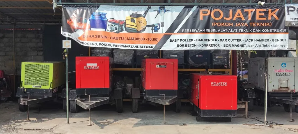 Genset 15 KVA BBM Solar 1Phase
