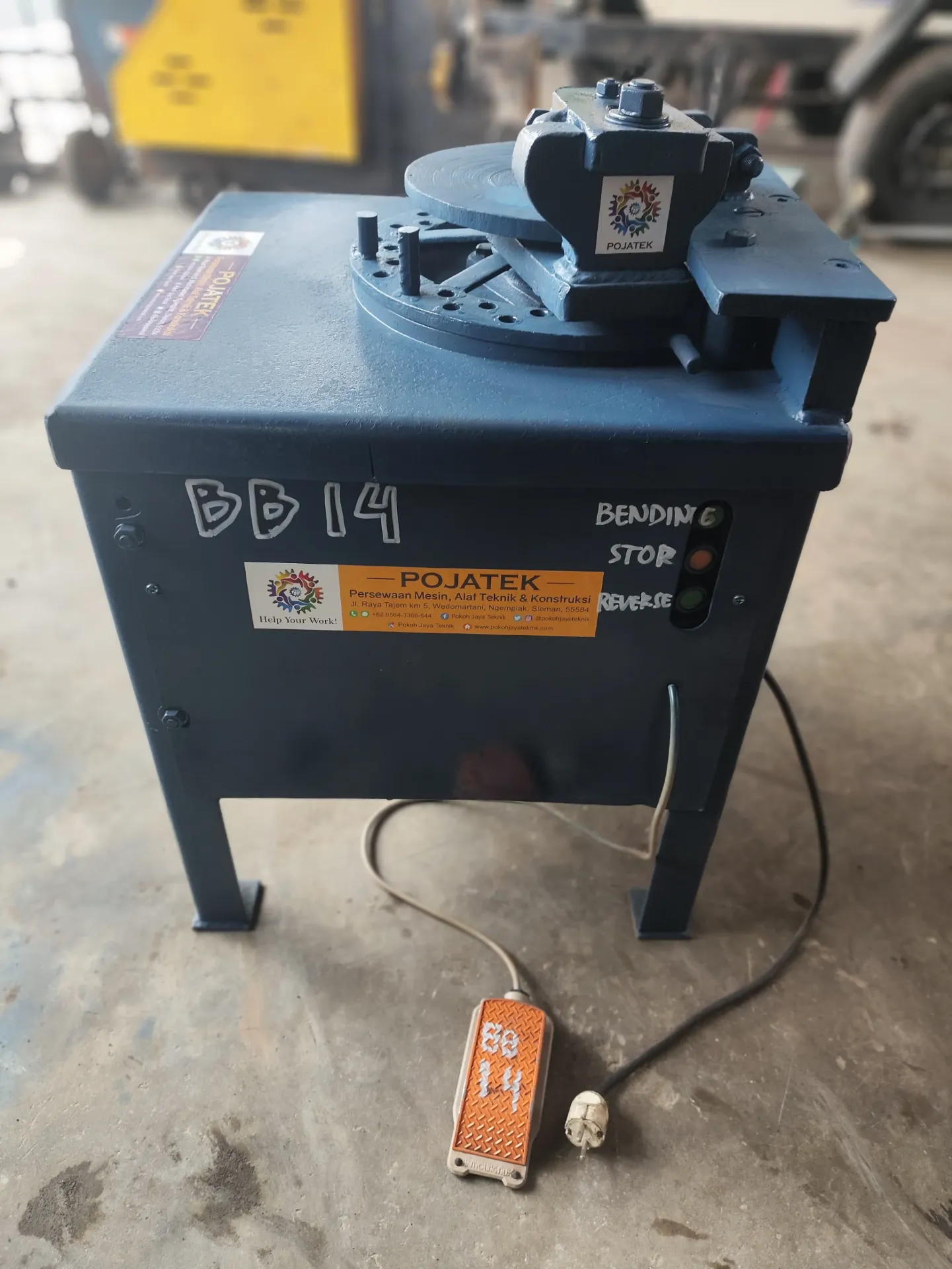 Bar Bender 1 Phase - Maks. Besi 16mm (salin)