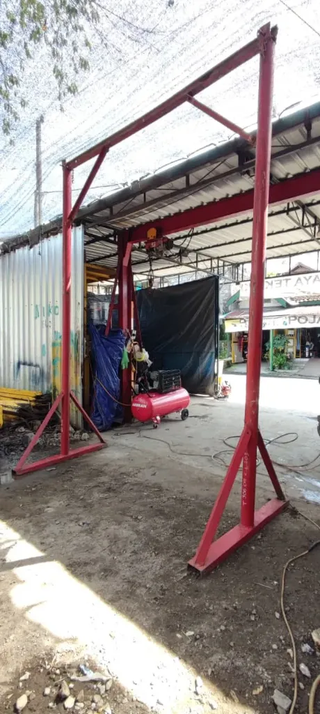 Gawang Katrol Max. 0,5 Ton (Red)